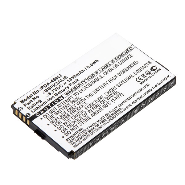 Ultralast GPS Battery, Optoma PK201, PK301, 46.8CU01G001, BBPK3ALIS PDA-489LI - main